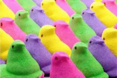 פאזל של Colorful Easter Peeps