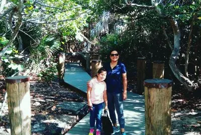 GABRIELA Y SU MAMA EN MIAMI