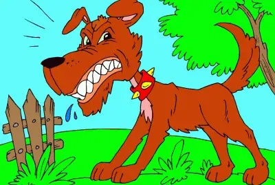 EL PERRO CON RABIA