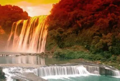 é»ƒæžœæ¨¹ç€‘å¸ƒ jigsaw puzzle