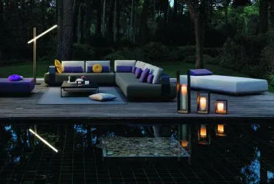 Beautiful Decor of Pool Deck Area jigsaw puzzle