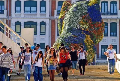 Bilbao / Jeff Koons  "Blumenhund "