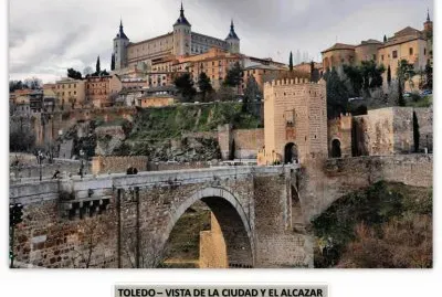 TOLEDO â€“ VISTA DE LA CIUDAD Y EL ALCAZAR