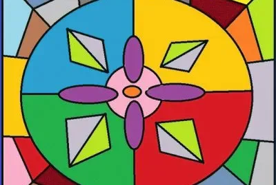 Mosaic jigsaw puzzle