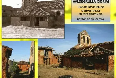 VALDEGRULLA (SORIA) - RESTOS DE SU IGLESIA