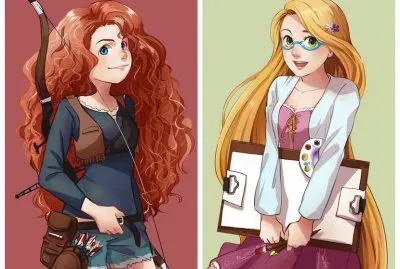 Merida Rapunzel
