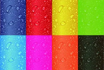 å½©è‰²æ°´æ»´