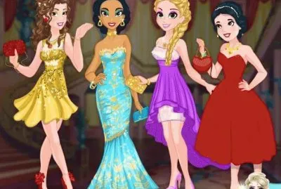Belle Jasmine Rapunzel SnowWhite