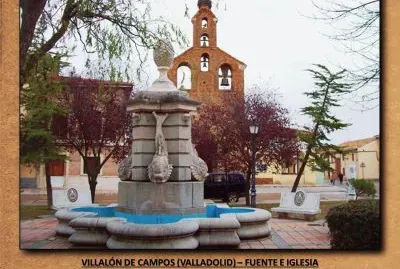 VILLALÃ“N DE CAMPOS (VALLADOLID) â€“ FUENTE E IGLESIA