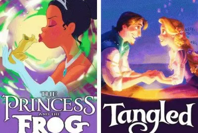 Tiana Eugene Rapunzel