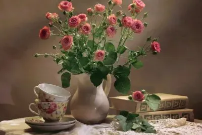 books-and-roses jigsaw puzzle