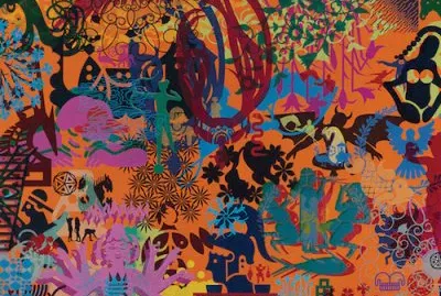 פאזל של psychedelic