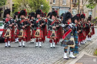 Scottish Pipe Band Kilsyth jigsaw puzzle