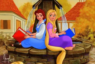 bella y rapunzel