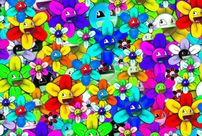 Bright-flowers- jigsaw puzzle