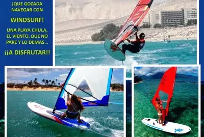 Â¡QUE GOZADA NAVEGAR CON  WINDSURF!
