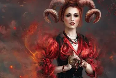 Fantasia-Mujer Cabra