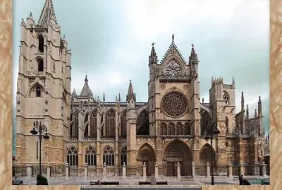LEON â€“ FACHADA SUR DE LA CATEDRAL