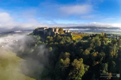 Stirling Castle from the air
