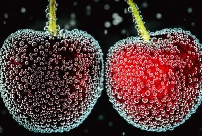 Cerezas-Burbujas