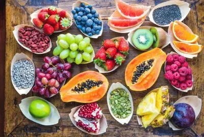 פאזל של Frutas-Variedad