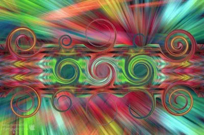 swizzelswirls colour jigsaw puzzle