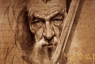 Dibujados-Gandalf jigsaw puzzle