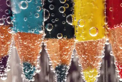 Pinceles en Liquido