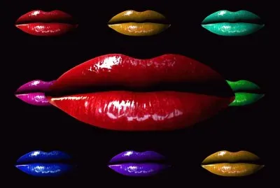 Labios, Arco Iris,