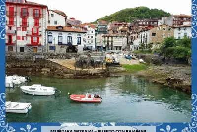 MUNDAKA (BIZKAIA) â€“ PUERTO CON BAJAMAR jigsaw puzzle