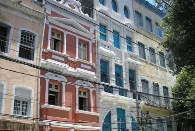 Brazil Houses in a row