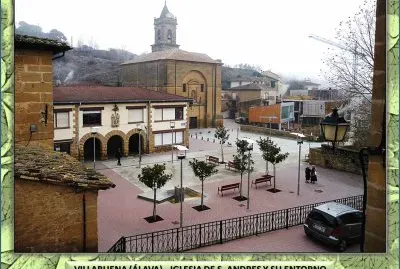 VILLABUENA (ÃLAVA)- IGLESIA DE S. ANDRÃ‰S Y ENTORNO