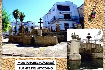 MONTÃNCHEZ (CÃCERES)   FUENTE DEL ALTOZANO