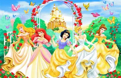 פאזל של princesas