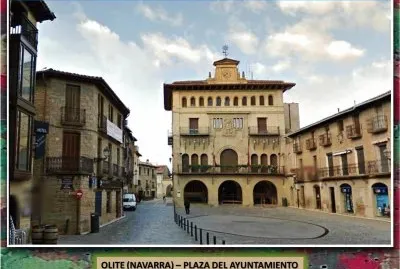 OLITE (NAVARRA) â€“ PLAZA DEL AYUNTAMIENTO