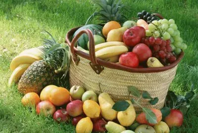 FotografÃ­a-Cesta,Frutas jigsaw puzzle