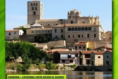 ZAMORA â€“ CATEDRAL VISTA DESDE EL DUERO