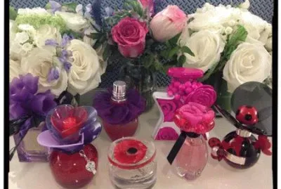 Flower Shaped Perfume Bottles