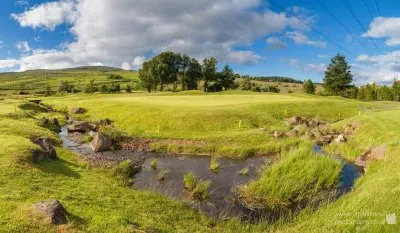 Golf course green jigsaw puzzle