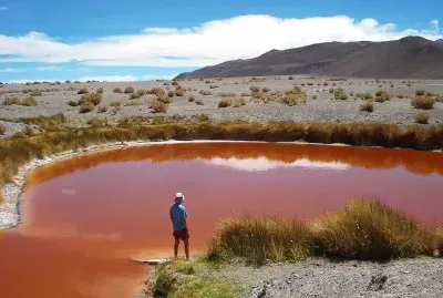 Ojo del Salar de Antofalla. Catamarca. Argentina