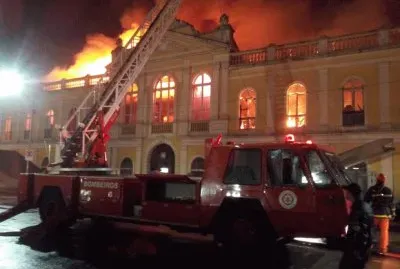 Bombeiros Escada Magirus