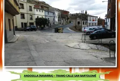 ANDOSILLA (NAVARRA) â€“ TRAMO CALLE SAN BARTOLOMÃ‰