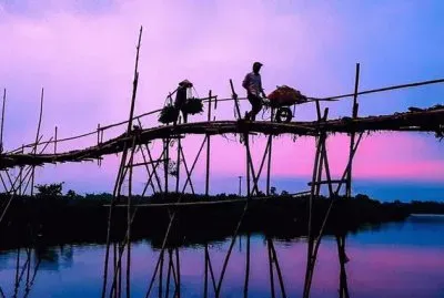 פאזל של Bamboo Bridge