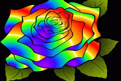 Arco iris- psicodÃ©lico rosado.png jigsaw puzzle