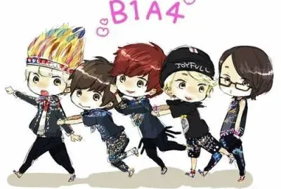 B1A4 kpop fanart k-pop