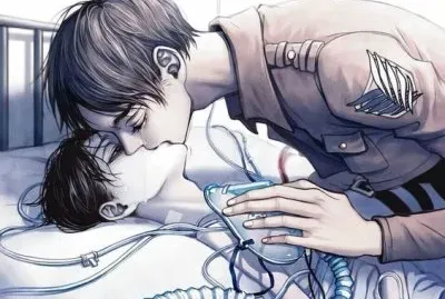 attack on titan eren-levi