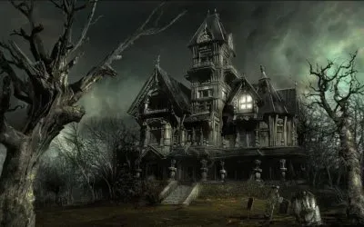 haunted house jigsaw puzzle