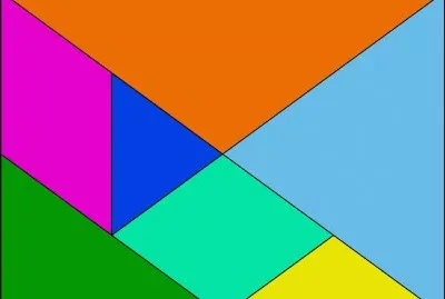 Piezas- Rompecabezas, colorido.