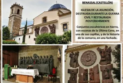 BENASSAL (CASTELLÃ“N)  IGLESIA DE LA ASUNCIÃ“N,