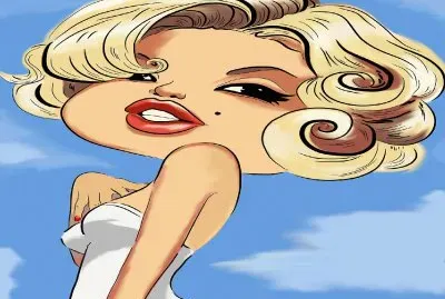 Marilyn Monroe-GrÃ¡fico, CÃ³mic. jigsaw puzzle